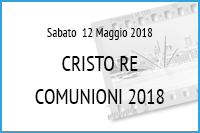 Comunioni CRISTO RE 2018