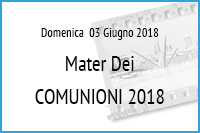 Comunioni MATER DEI 2018