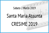 Cresime Santa Maria Assunta - info e acquisti: 3404860141 - 010412539