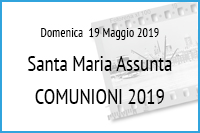 Comunioni Santa Maria Assunta - info e acquisti: 3404860141 - 010412539 