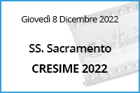 Cresime SS Sacramento<br>8 Dicembre 2022